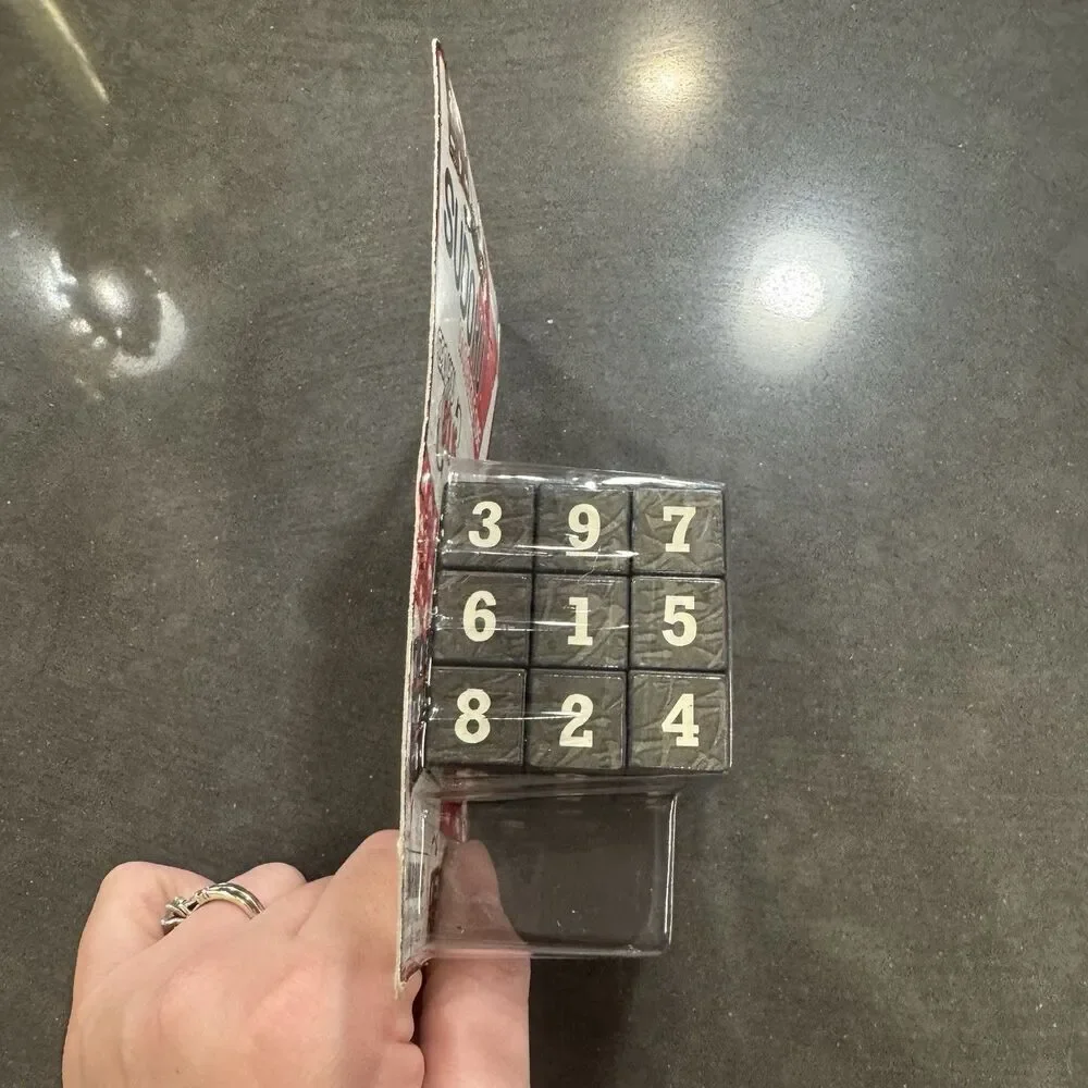 Sudoku On A Puzzle Cube Six Sided 3 X 3 Brain Teaser Great Gift Idea Me NEW